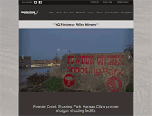 Tablet Screenshot of powdercreek.com